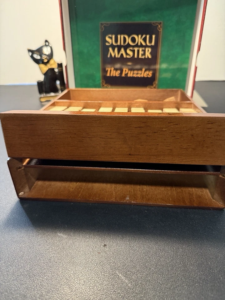 Sudoku Master 2000s Deluxe Wooden Game Set, 10x10x3” 🎁 - Image 2 of 4