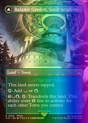 MTG Balamb Garden, SeeD Academy (354/781) Final Fantasy NM FOIL