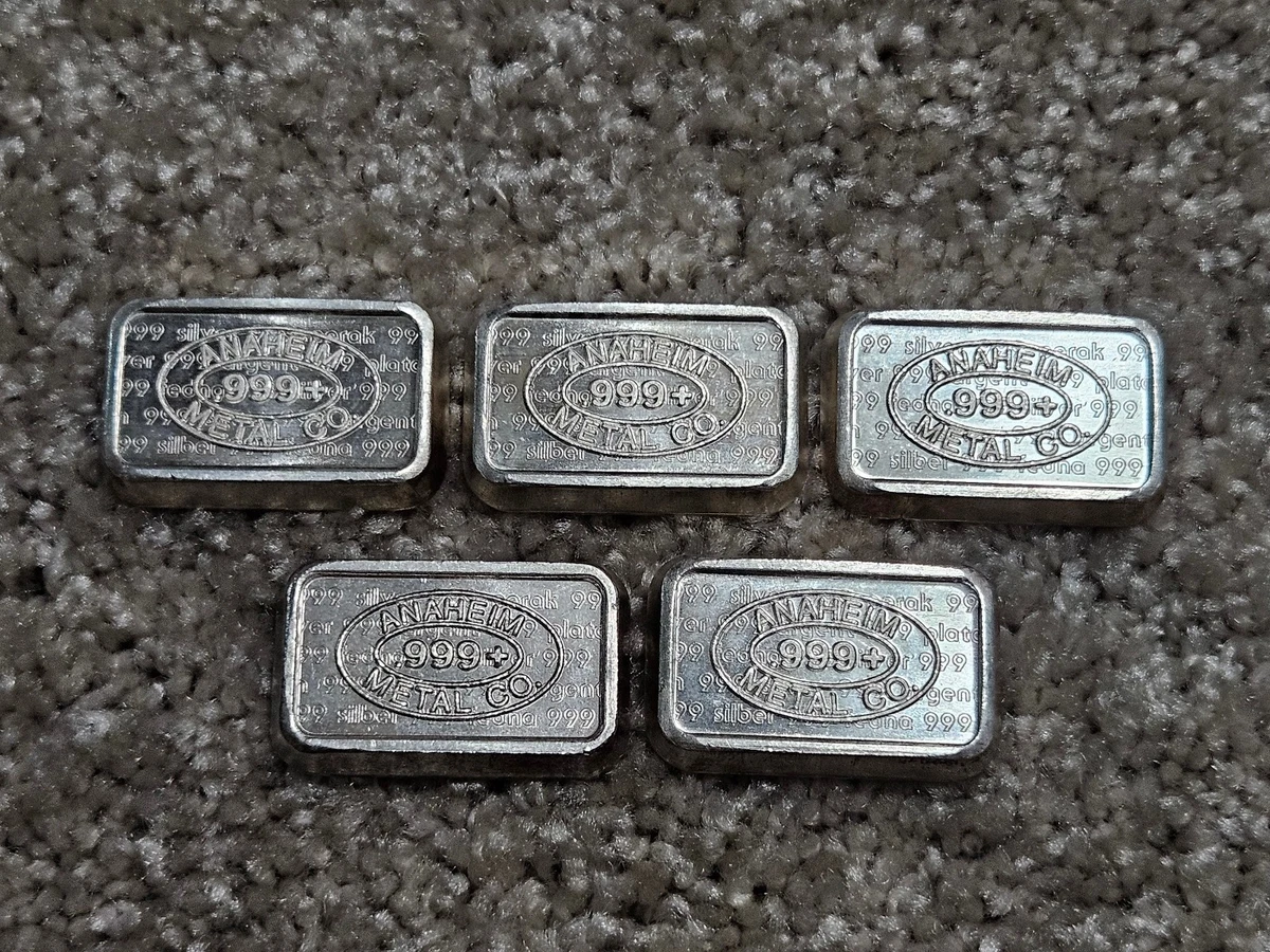 Silver Bullion 1 oz Precious Metal Content per Unit 1981 for sale