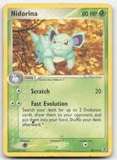 Nidorina 40/112 EX FireRed & LeafGreen Uncommon Pokemon HP on eBay