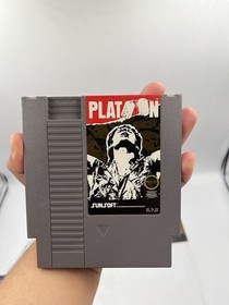 Platoon (Nintendo Entertainment System NES) Authentic CIB Complete