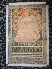 Affiche Alfons MUCHA ... Reproduction de 1978.