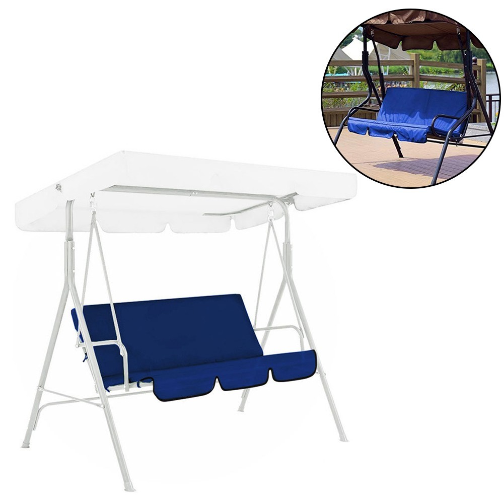 Juego de columpios para silla con cubierta de columpio jardín exterior patio aj