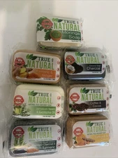7 Bars Jamaican True And Natural Face Body Soap 5oz Each Assorted Variety Pack