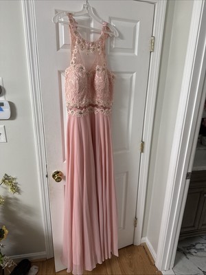 Dancing Queen Pink Evening Dresss 3XL Wedding Dress Peach