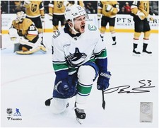 Teddy Blueger Vancouver Canucks Signed 8
