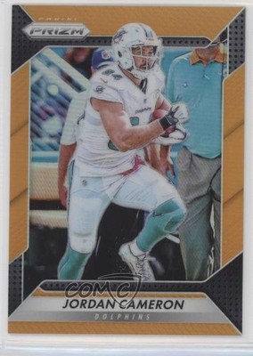 2016 Panini Prizm Orange Prizm 40/299 Jordan Cameron #200 al3
