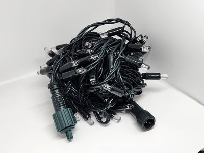 5 pc Commercial Grade Christmas LEDs (sparkling effect, 100 LED, 33ft string)