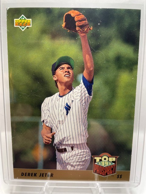 1993 Upper Deck - Top Prospect Derek Jeter #449 (RC)
