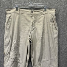 Columbia Pants Mens 40x30 Khaki Advanced Repellency Hiking Outdoor Omni-Shield