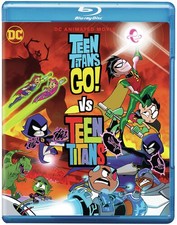 Teen Titans Go Vs. Teen Titans New Blu-ray With DVD, 2 Pack