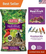 All-Natural Nut  Fruit Wild Bird Seed, 5 lb - Attracts Diverse Bird Species
