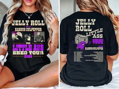 New!!! Jelly Roll the Little Ass Shed Tour 2026 North America Concert T-shirt