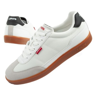 Levi s Jackson Damen Sneaker Alltagsschuhe Freizeitschuhe Turnschuhe Weiß