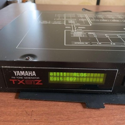 YAMAHA TX81Z FM sound source FM Synthesizer FM Tone Generator Used