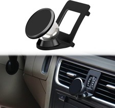 Handyhalterung Magnet Schwarz 360 Grad Einstellbar für Audi A4 A5 Smartphone GPS