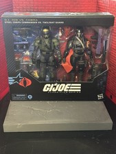 GI Joe Classified 141 Steel Corps Commander vs Cobra Twilight Guard 2 Pack NIB