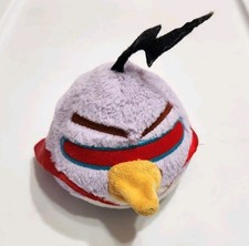 ANGRY BIRDS SPACE LAZER CHUCK PURPLE BIRD 2012 STUFFED PLUSH TOY 5 INCH