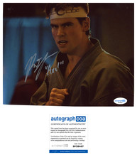 Patrick Luwis 'Cobra Kai' Signed 8x10 Photo 'Axel' ACOA