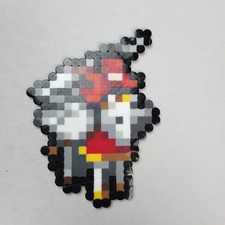 Falcon Knight Enemy Fire Emblem Perler Bead Pixel Art