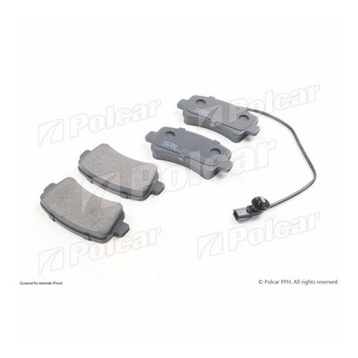 Bremsbelagsatz Hinten Brembo-System für Opel Movano B Renault Master ab 10->