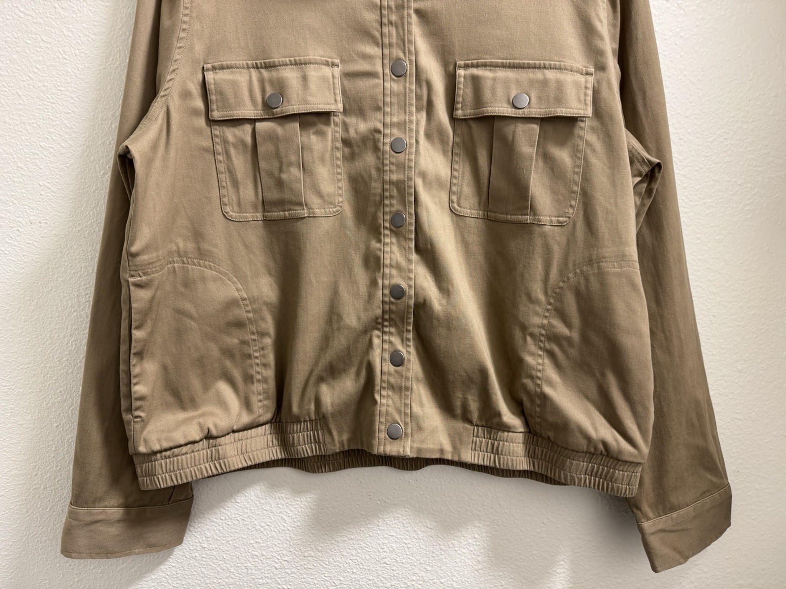 Pendleton Malin Jacket Mock Neck Button Front  Po… - image 5