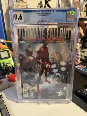 Ultimate Fallout #4 CGC 9.6 (1st App of Miles Morales-NEW SPIDERMAN) 1ST PRINT 