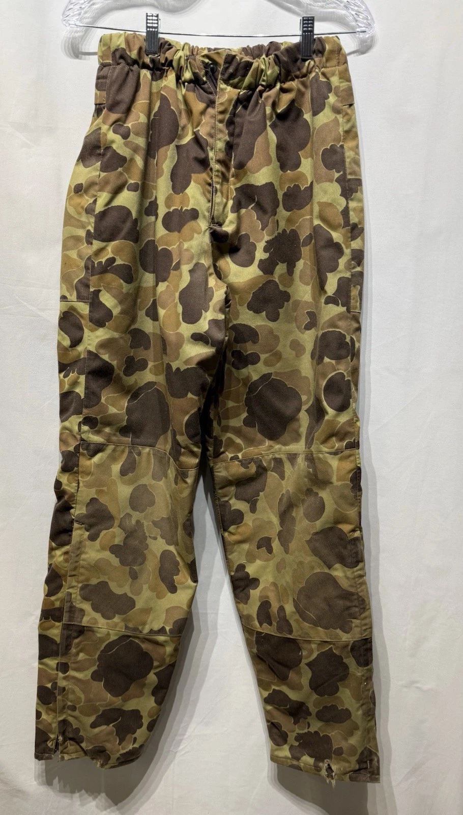 L.L Bean Vintage Mens Pants Duck Hunter Camo Goretex ~ SZ Med