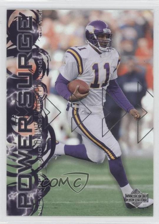 2003 Upper Deck Power Surge Daunte Culpepper #PS-11 0c4