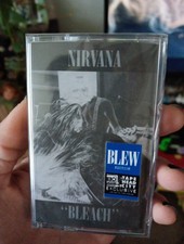 Nirvana Bleach Cassette Tape Blew Edition Blue Tape