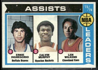 NBA '73-74 Assist Leaders (DiGregorio / Murphy / Wilkens) #149