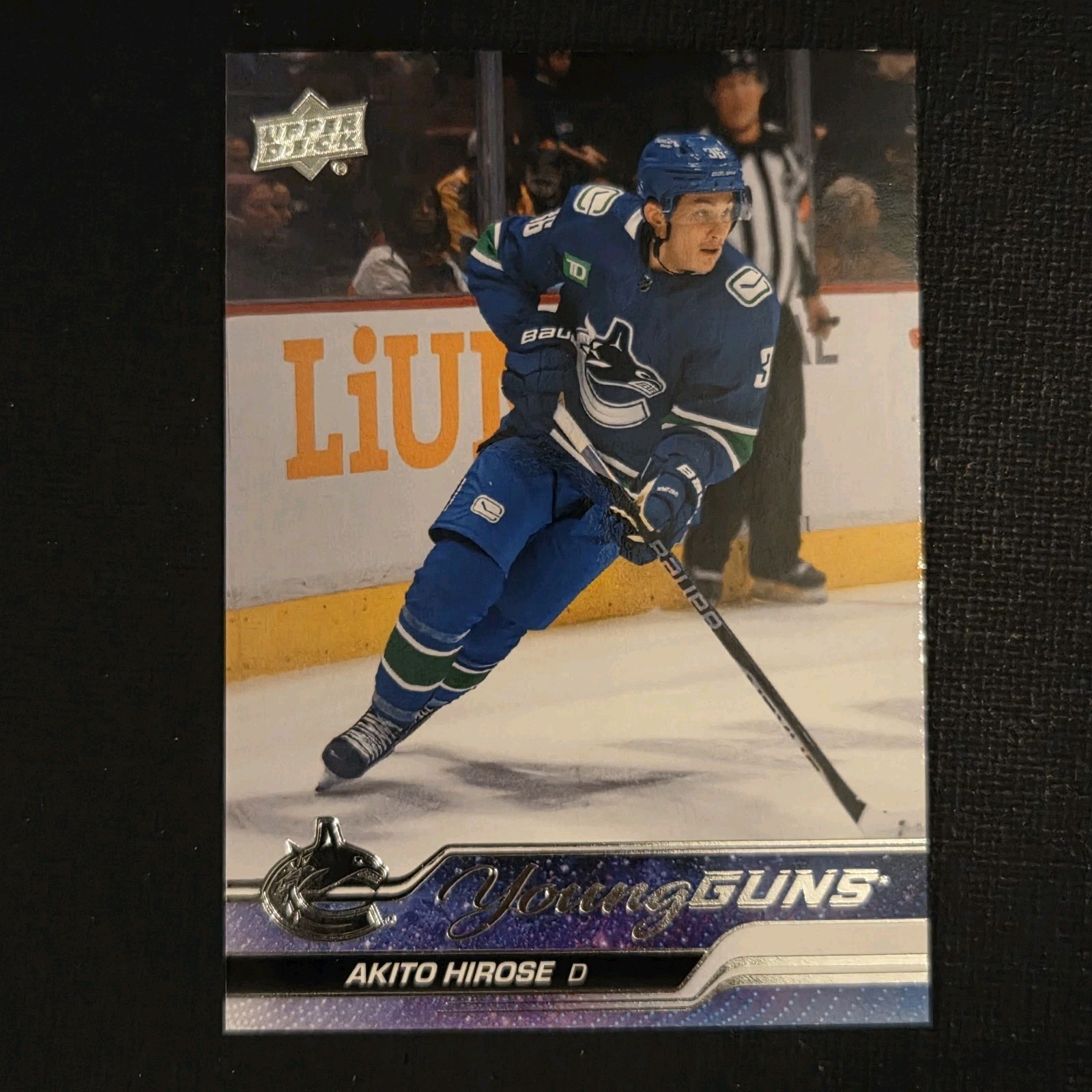 2023-24 Upper Deck Series 1 - Young Guns Akito Hirose #242 (RC)