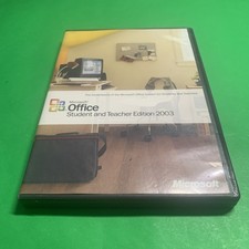 Microsoft Office 2003 Student and Teacher Edition Product Key Disc