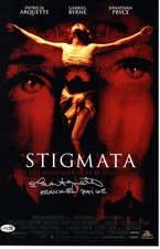 Patricia Arquette signed 11x17 Poster Frankie Paige Stigmata JSA Authentication