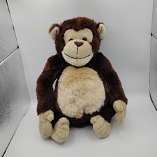 Ganz Webkinz Chimpanzee Brown Monkey Plush Stuffed Animal Toy HM172