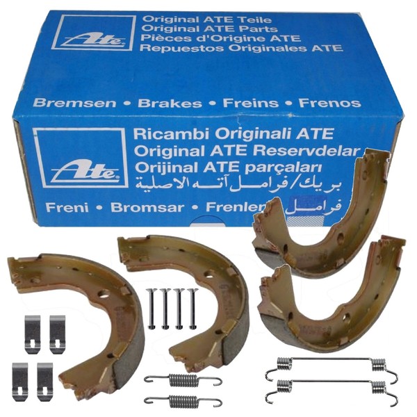 ATE Bremsbackensatz + Federn FüR Hyundai Santa FE 2 CM Tucson TL Sportage XM KIA-image