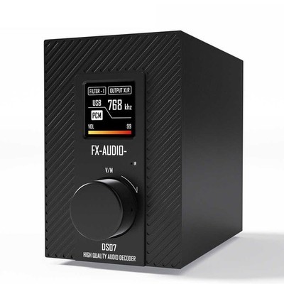 FX-AUDIO DS07 Fully Balanced Audio Decoder ES9068A+XMOS Bluetooth5.1 XMOS XU-216