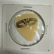 Eddie Van Halen White Guitar Pick F. C.K. 1993