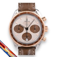 Omega Omega Speedmaster 38 CoAxial Chronograph Ivory Mens Watch 324.23.38.50.02.002