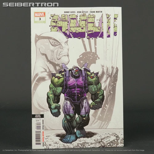 HULK #3 2nd ptg Marvel Comics 2022 DEC218857 (A/CA) Ottley (W) Cates