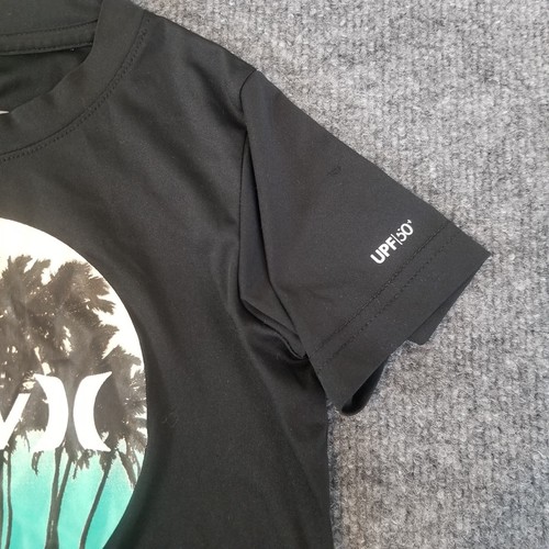 Hurley NIKE DRI- FIT Top UPF 50+ Kids 4-5 Yrs Size 5 Short Sleeve Black T-Shirt - Picture 10 of 12