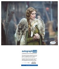 Alyssa Sutherland ‘Vikings’ Signed Autographed 8x10 Photo ‘Aslaug’ ACOA