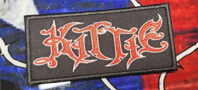 EMBROIDERED KITTIE HEAVY METAL BAND PATCH (Please Read Ad)