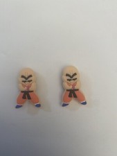 Dragon ball Krilin charms For Crocs Set of 2 