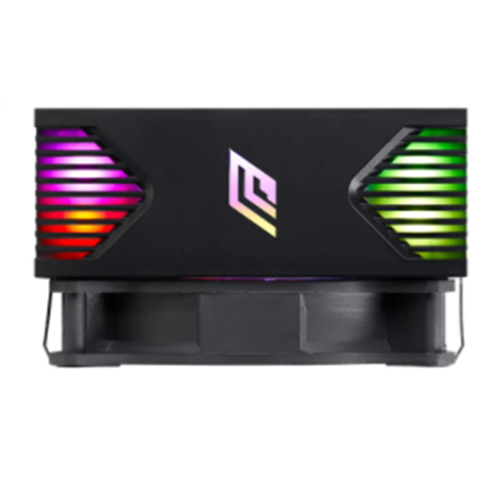 Dissipatore 1 Ventola ARGB PWM 120mm 4Heatpipes Per CPU Intel Amd AM4 Noua Numb - Immagine 4 di 4
