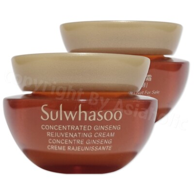Sulwhasoo Concentrated Ginseng Rejuvenating Cream 5ml (1pcs ~ 20pcs) Newest Ver