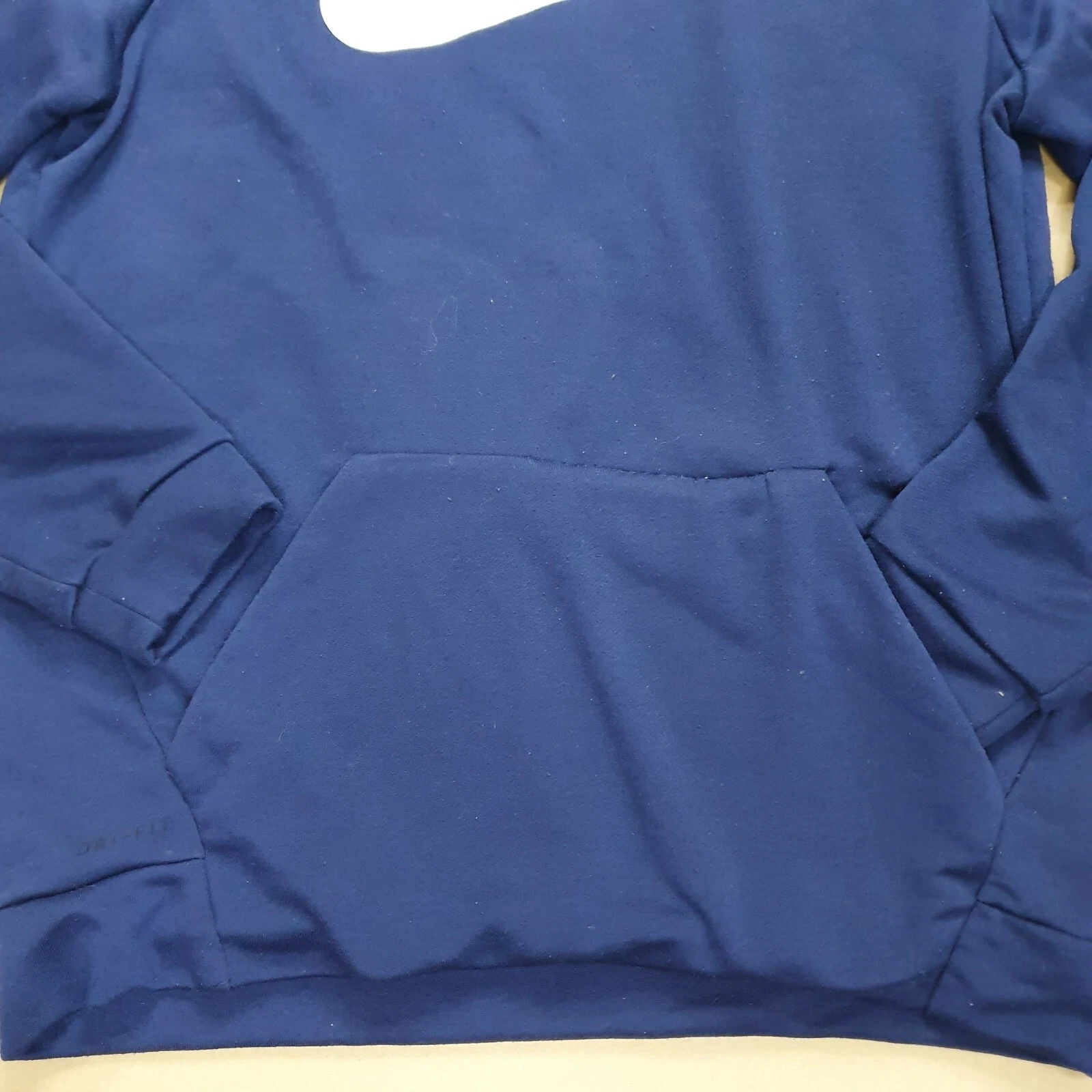 SACAI Felpa con cappuccio Nike taglia M uomo Dri Fit blu felpa sportswear