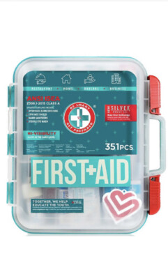 Be Smart Get Prepared 20-HBC-01064 Original First Aid Kit - 351 Piece