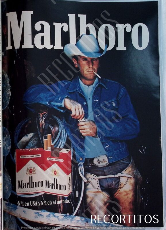 clips 2223 marlboro cigarrillos tabaco  anuncio publicidad
