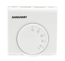 Sangamo Choice RSTAT1 Mechanical Dial Room Thermostat Stat 230V BNIB